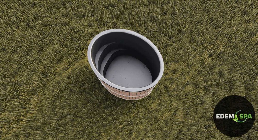 Купіль з холодною водою. Купіль для бані від виробника. Чан холодний