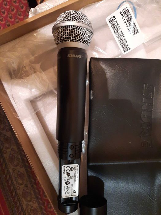 Радіомікрофон SHURE BLX24 Shure Beta sm58