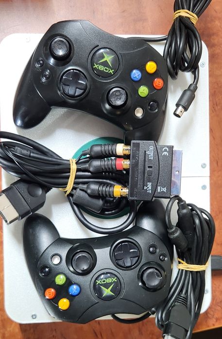 Unikalny Xbox Classic Custom Slim | Dysk SSD 240GB | 2 Pady | XBMC | Kolekcja
