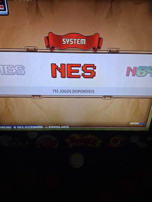 Arcade pequena desbloqueada