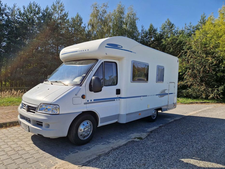Fiat Adriatik  Kamper 4osobwy Fiat Adria 2.3 MultJet 2006r zadbany ezgemplarz