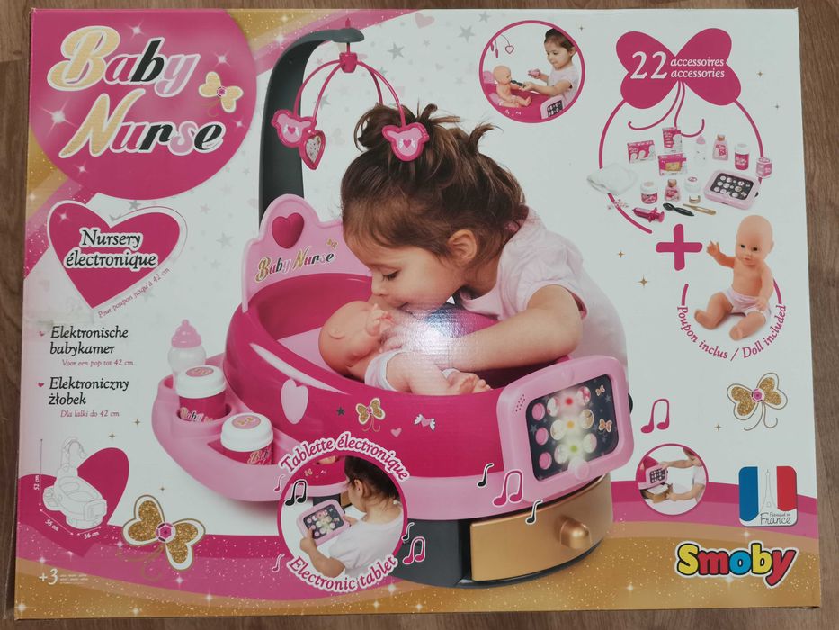 Baby Nurse - Berço de brincar enfermeira para menina