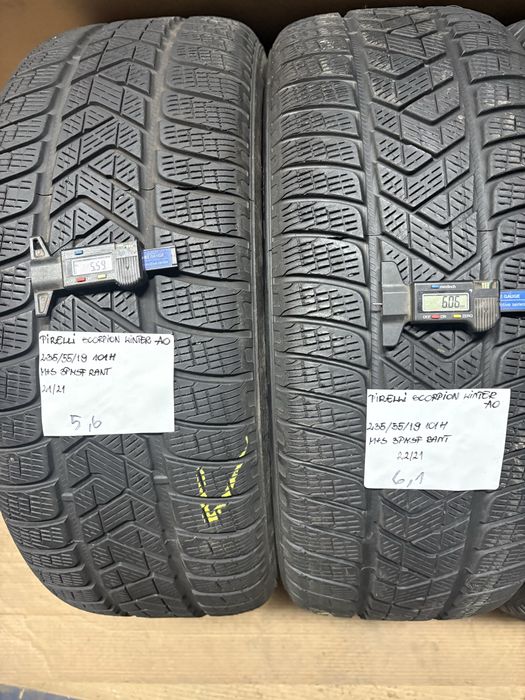 4x 235/55R19 101H PIRELLI SCORPION WINTER opony zimowe M+S 3PMSF RANT AO