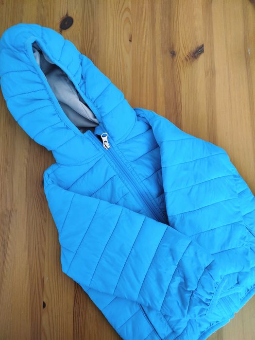 Kurtka wiosenna dziecięca chłopięca 86/92 niebieska