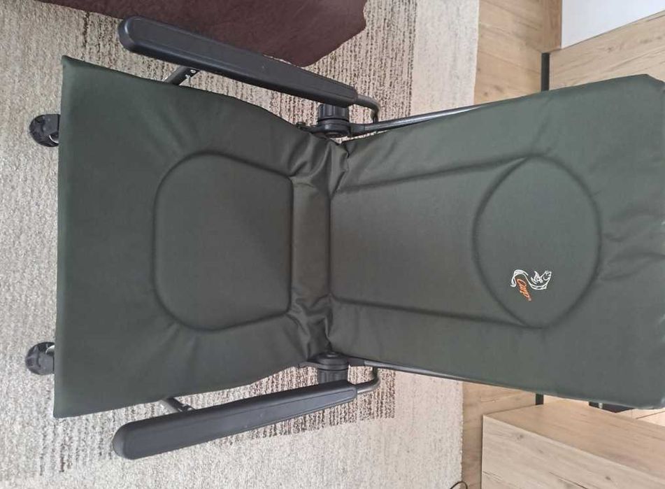 Elektrostatyk F5R Fotel Wędkarski Krzesło Karpiowe Składane Regulowane