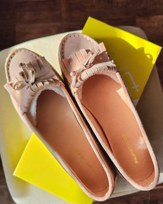 Фірмові замшеві мокасини Filipe Shoes 38 розмір.