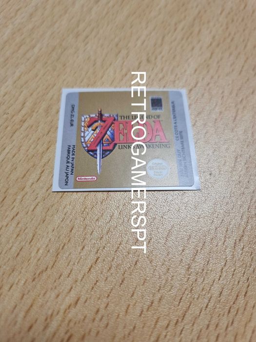 Label de reposição Zelda Link´s Awakening