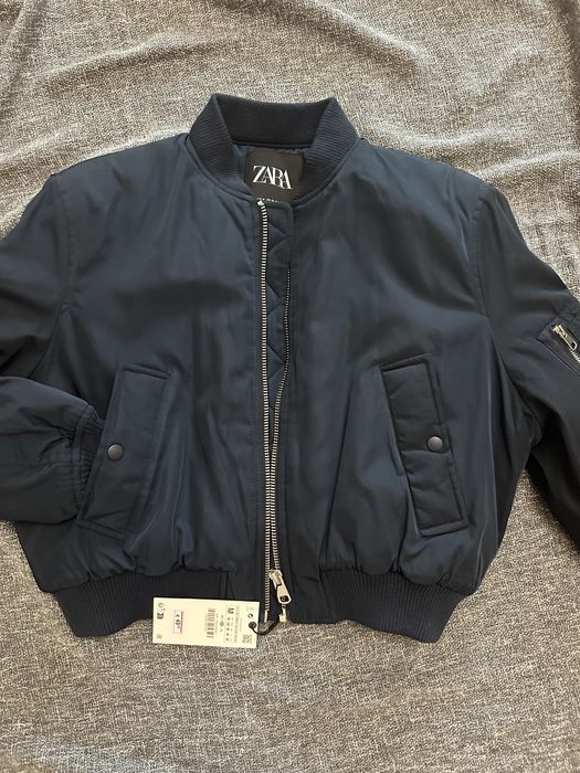 Бомбер куртка zara м