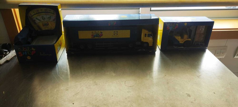 Coleção Camião, Empilhadora e Balança