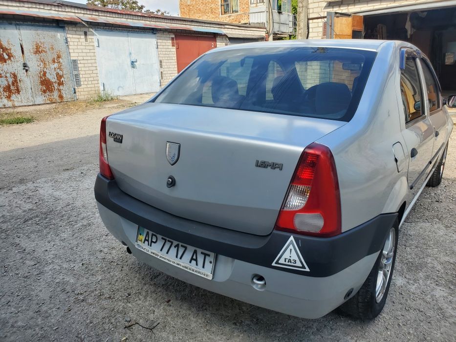 Dacia logan 2007 1.6 газ/бензин