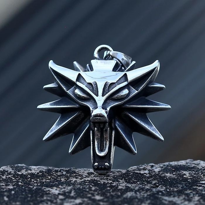 Кулон Відьмак, кулон вовка, Відьмак