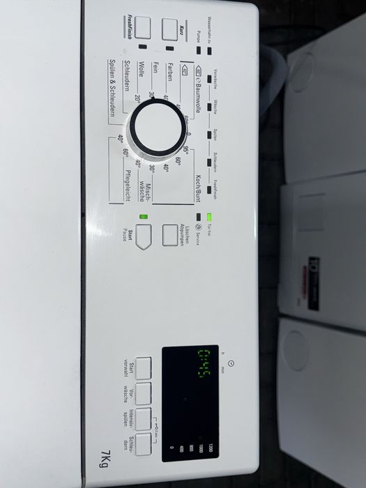 Pralka Bauknecht model Wat Prime 752 di A+++ 1200 obr 7 kg