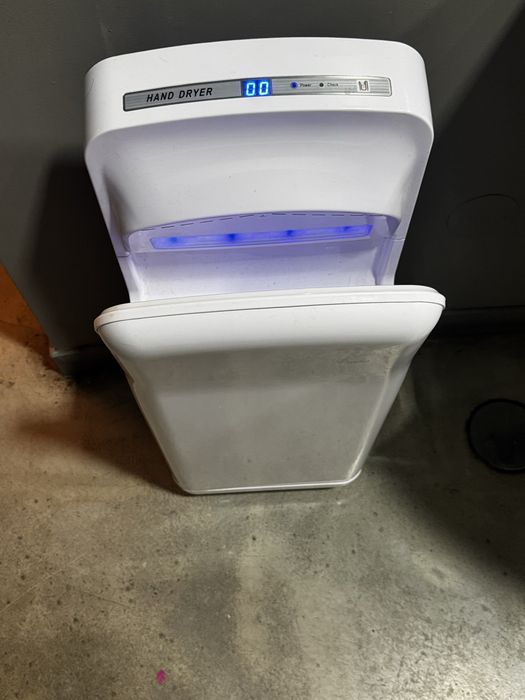 Secador de maos rapido com luz violeta