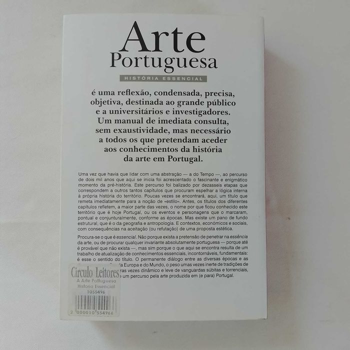 Arte Portuguesa - História Essencial  Autor: Paulo Pereira Editora: Temas e Debates / Círculo de Leitores Edição: 1.ª edição Ano: 2011