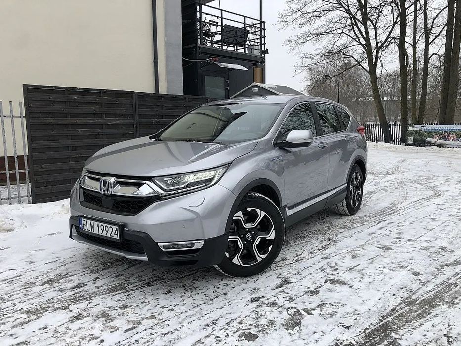 Honda CR-V 2.0 benzyna + Hybryda NAVI KAMERA Digital Skóry Auto Jak Nowe