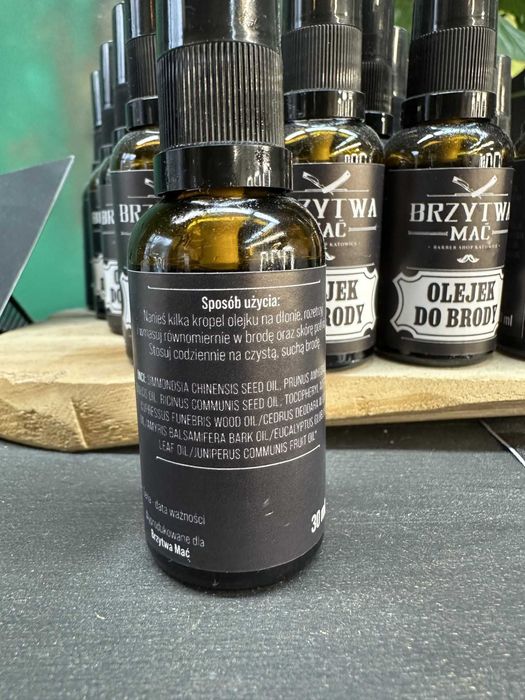 Olejek do brody Brzytwa Mać