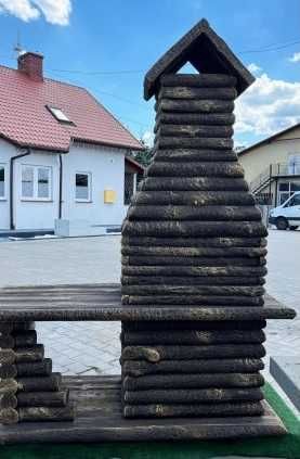 Grill betonowy wys 205 x szer 162 cm