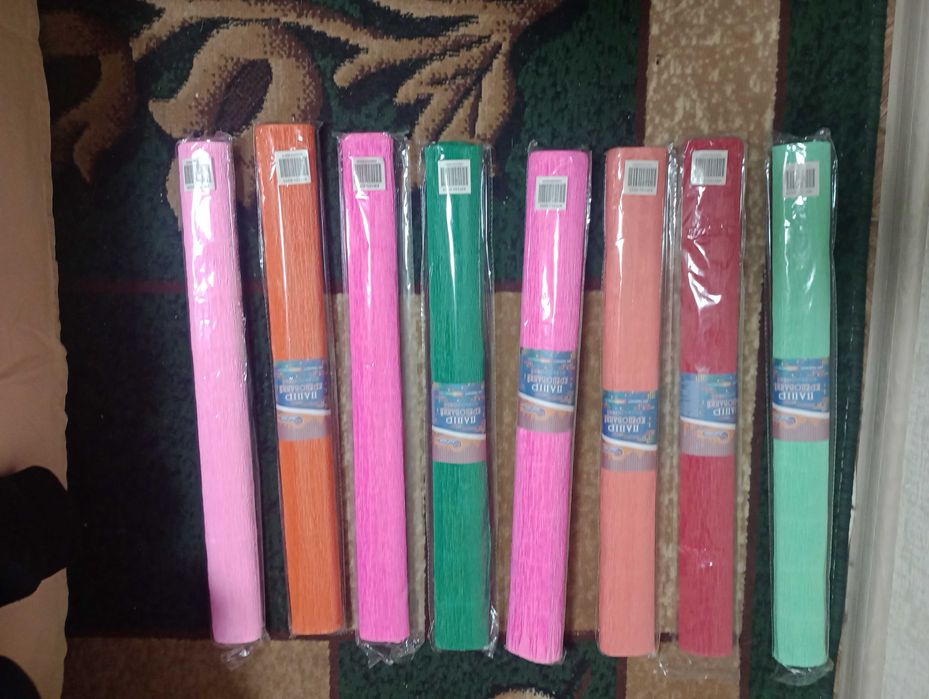 Креп гофропапір, пересилаю