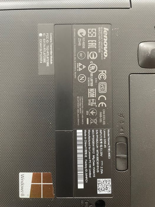 Ноутбук Lenovo G50-45