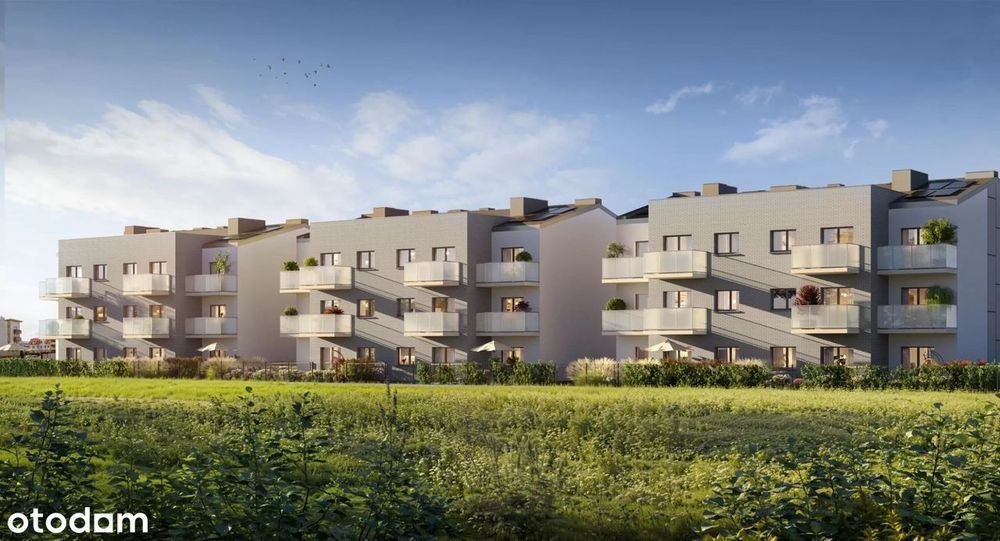 2-pokojowe mieszkanie 35m2 + ogródek