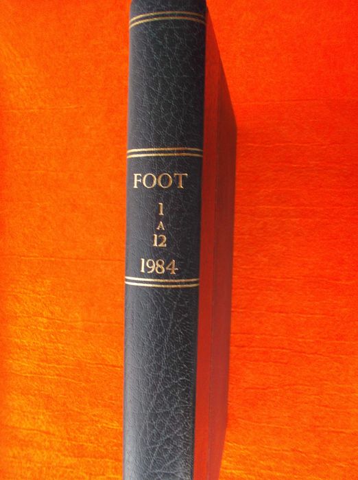 Antigas Revistas de Desporto Foot de 1984