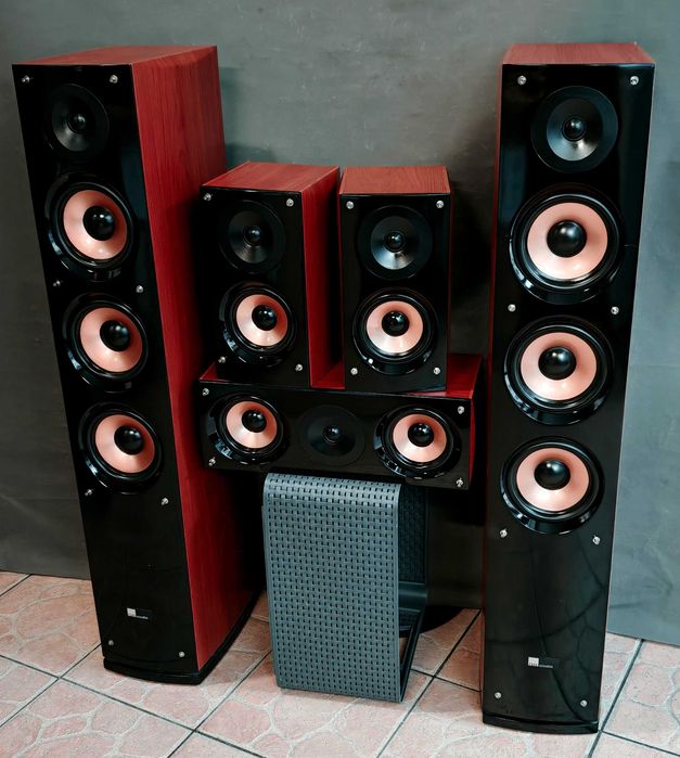Kolumny Kina Domowego Pure Acoustics Supernova 8 5.0 Mocne Zobacz !