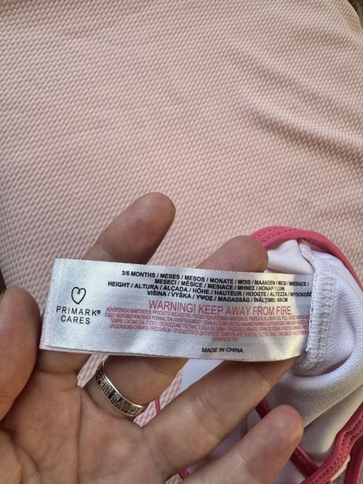Купальник для дівчинки 3-6 місяців Primark