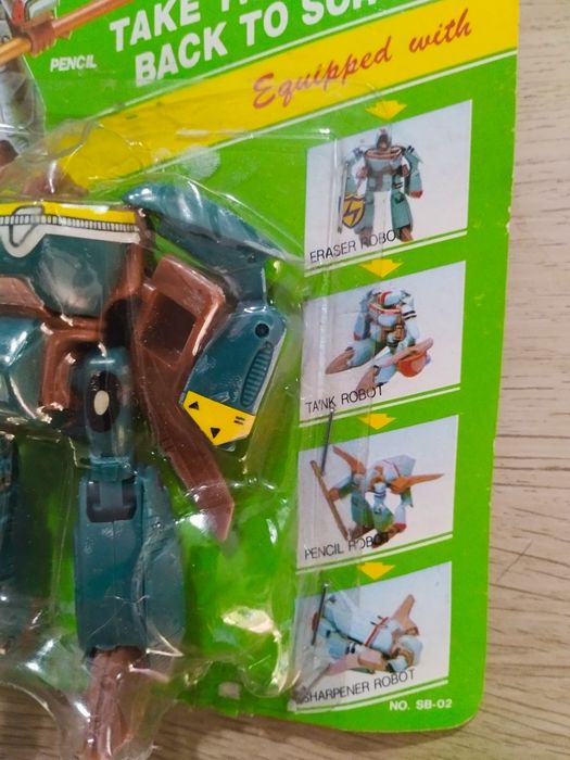 School Bot SB-02 Made in Taiwan – Figura vintage