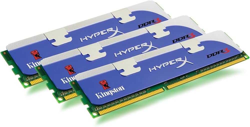 Pamięć DDR3 PC3 1600MHz PC12800 Kingston HyperX KHX1600C9D3K3 - 12GB