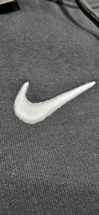 Czarna bluza dresowa męska młodzieżowa premium ocieplana nike XL