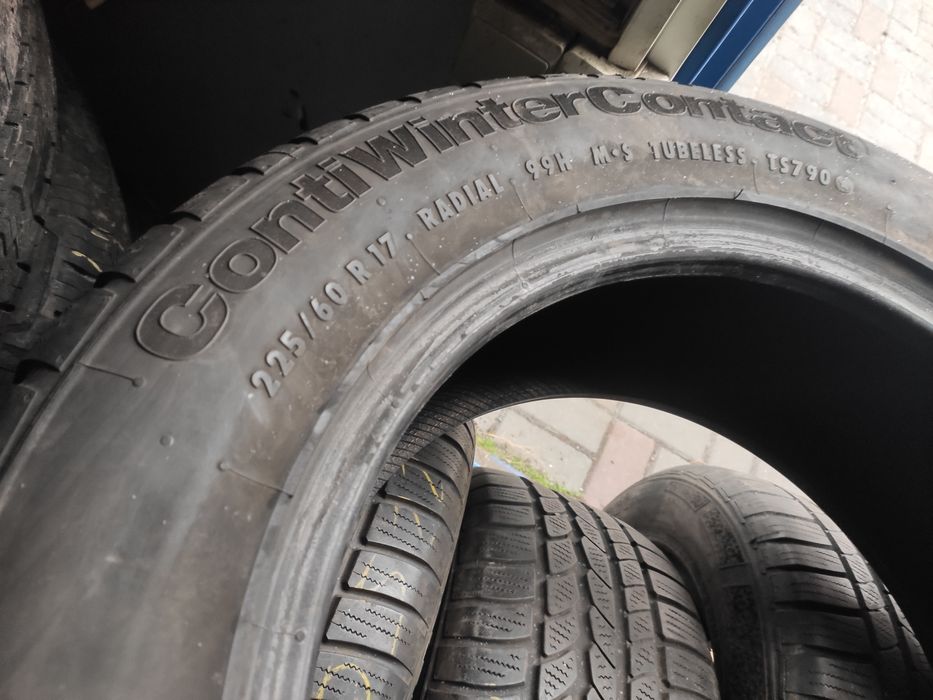 Зимняя резина 225.60.17 Continental WinterContact.22р.6мм.