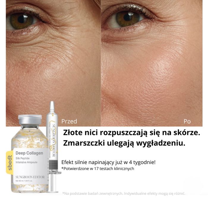 Sungboon Editor Deep Collagen Silk Peptide Intensive Ampoule Anti-Age