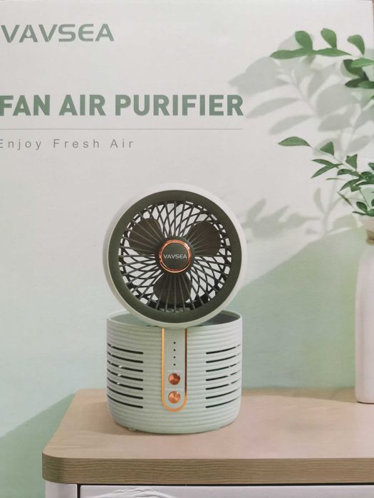 Przenośny wentylator z funkcją oczyszczania powietrza z filtrem HEPA