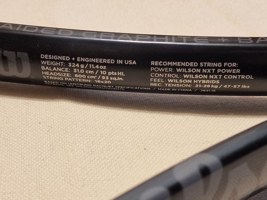 Rakieta tenisowa Wilson Blade 93