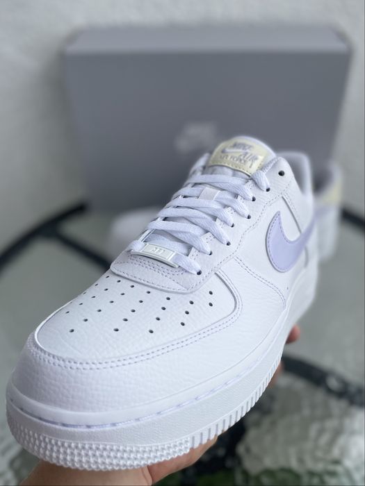 Buty Nike Air Force 1 '07 White/Oxygen Purple r. 43 - nowe, oryginalne