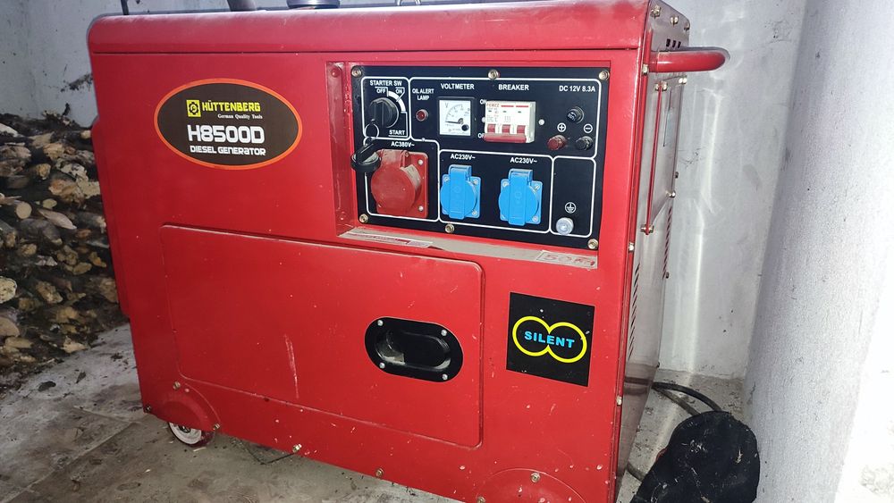 Генератор дизельний Huttenberg