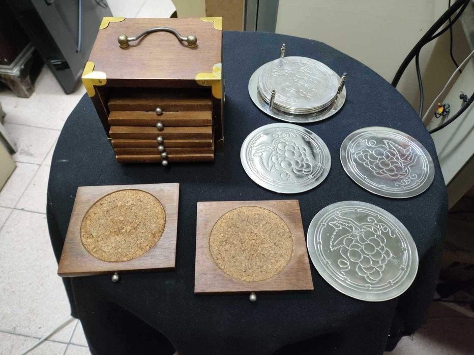bases de copos vintage