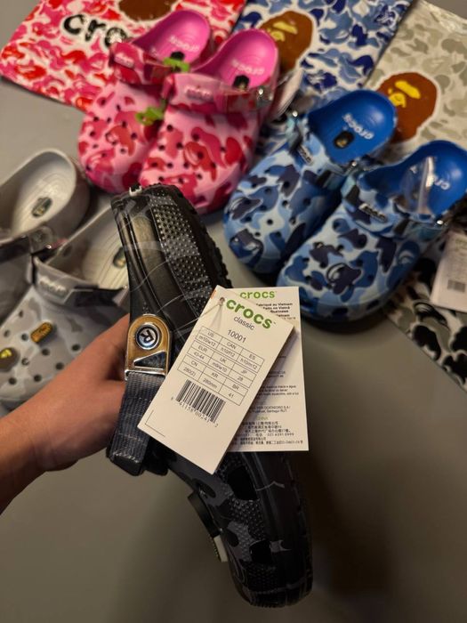 ‼️БЕЗ ПЕРЕДОПЛАТ‼️Крокси Crocs x Bape