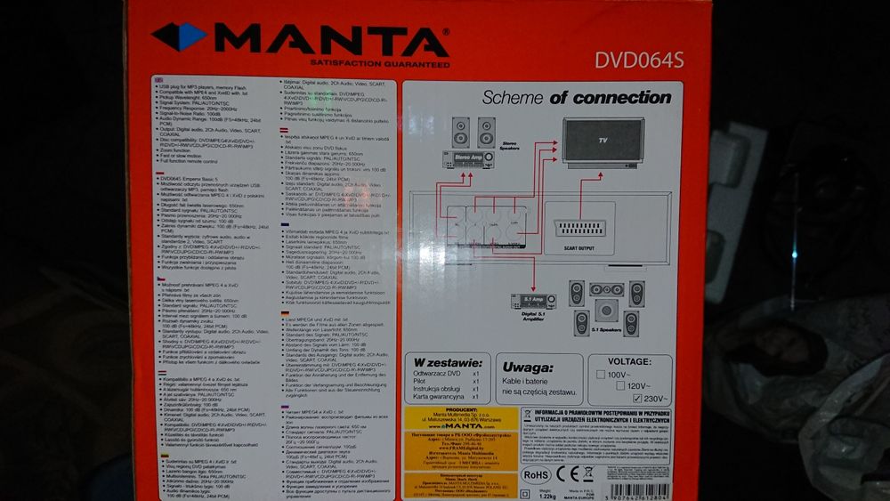 DVD Manta