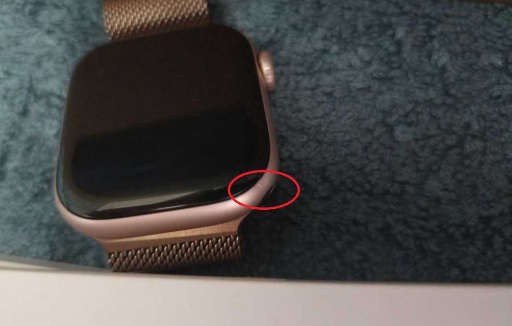 Apple Watch Series 10 42 mm Rose Gold + оригінальний ремінець Gold + 5 ременців