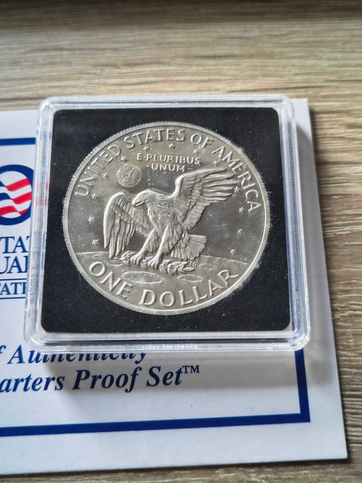 Monety USA Dolar Eisenhover set state quarters