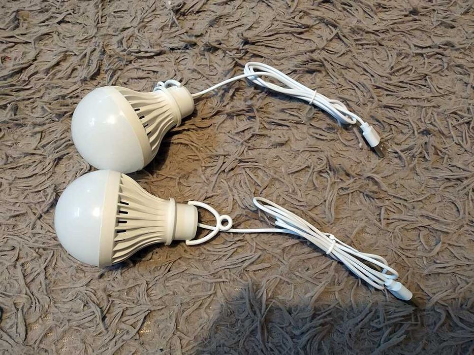 Мощная USB лампа от повербанка на  7 Ватт