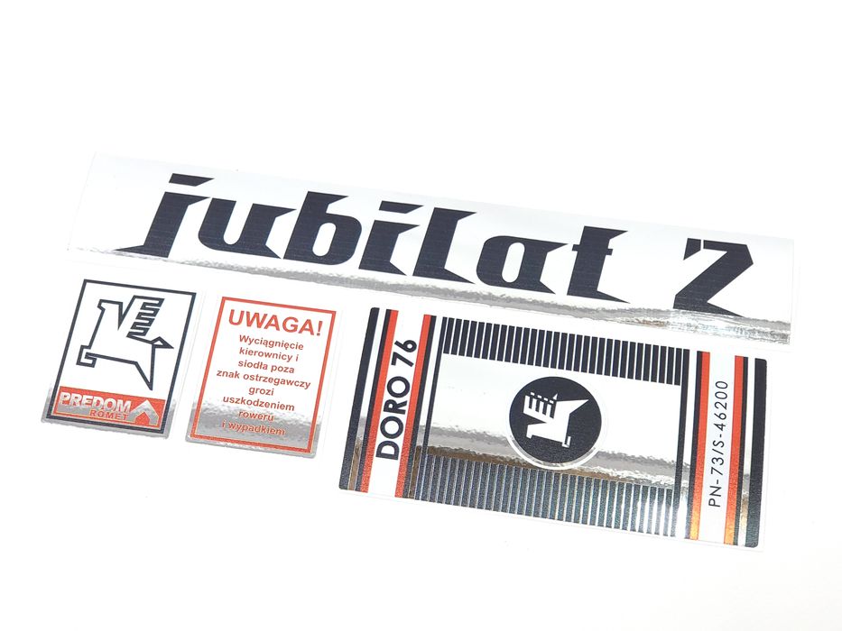 NOWE Naklejki Romet Jubilat 2 komplet