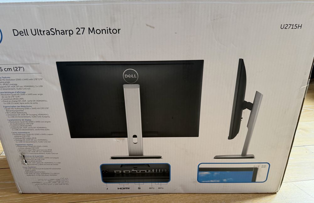 dell u2715 - купити монітори для ПК - Ціна на OLX.ua