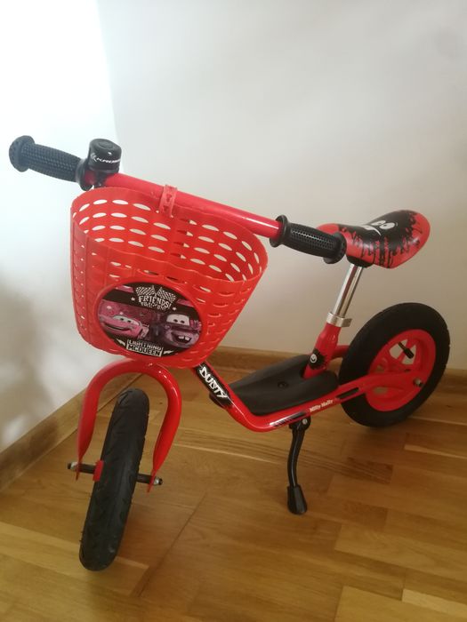 Rowerek biegowy Milly Mally Dusty 10" gratis koszyk i kask