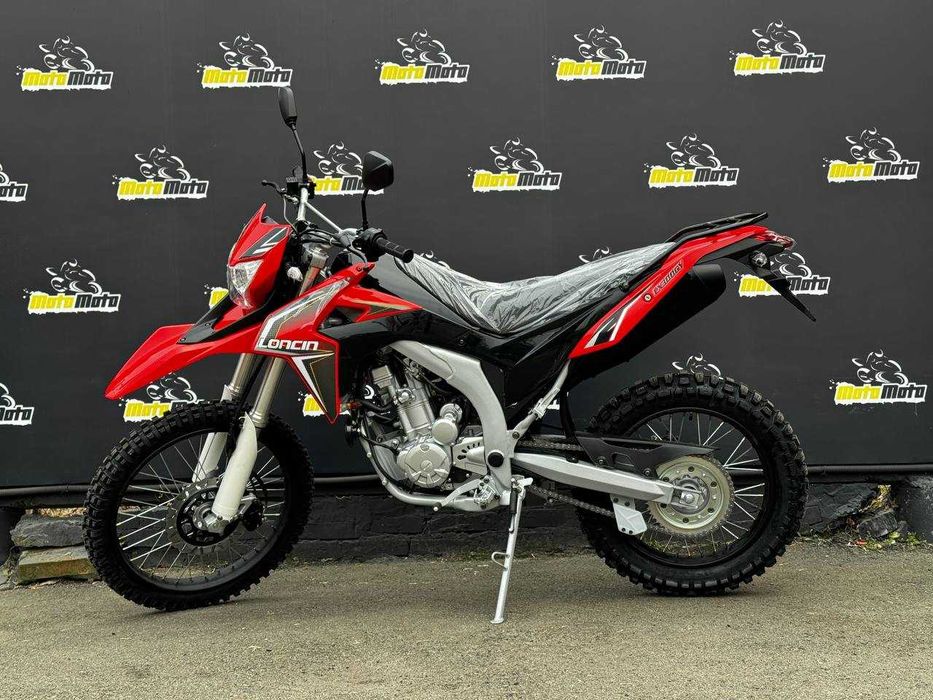 Мотоцикл Loncin LX300GY SX2 PRO Червоний RED Рідинне охолодження