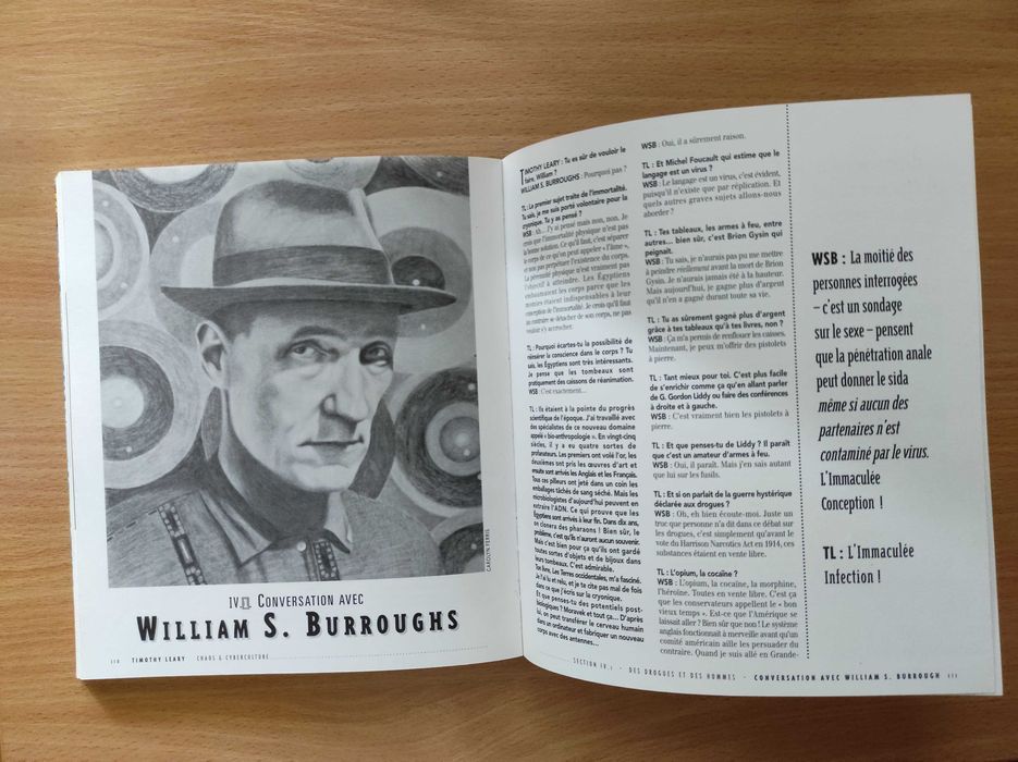 Timothy Leary - Chaos & Cyberculture (French)