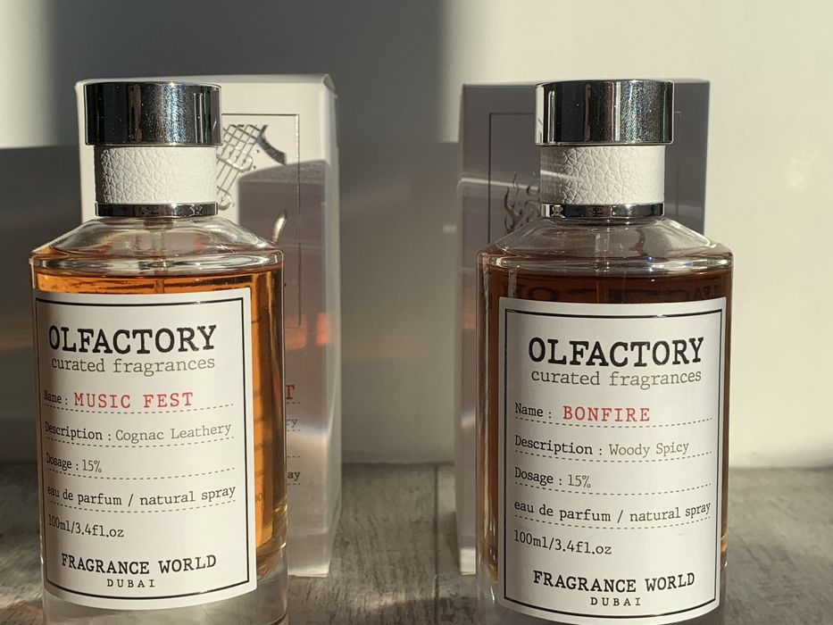 Комплект 2 флакона Olfactory Music Fest, Bonfire Fragrance World духи парфуми