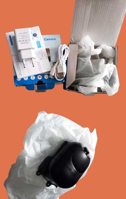 Безпровідна вулична IP-камера 2.4G PTZ WIFI 2K IP Camera V360 камера чорна