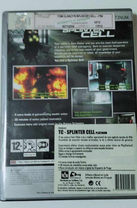 Conjunto 2 Jogos playstation  2